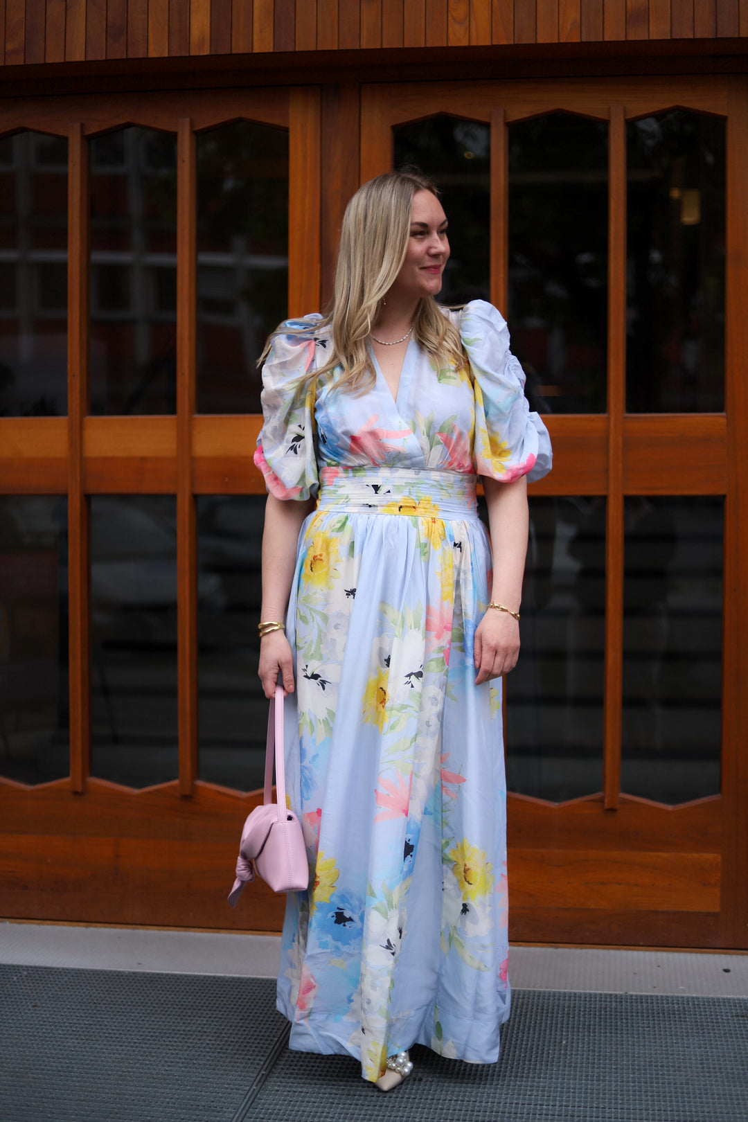 Organza Gown Blue Meadow