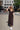 Ferrone Midi Dress Brown Embroidery