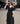 Fiola poplin dress Black