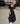 Fiola poplin dress Black