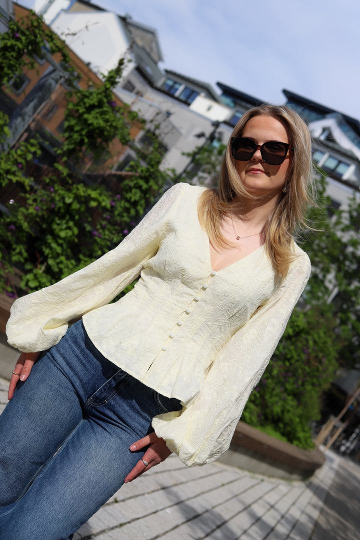 Palena Blouse Light Yellow