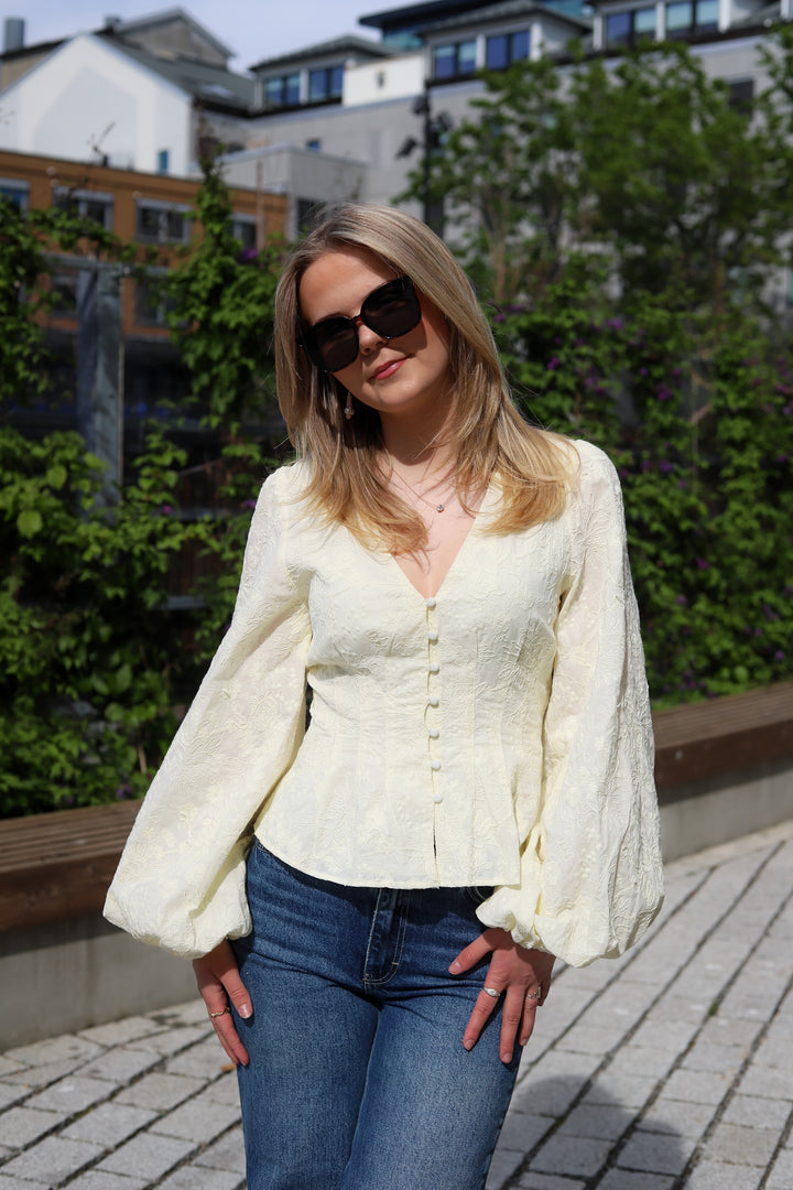 Palena Blouse Light Yellow