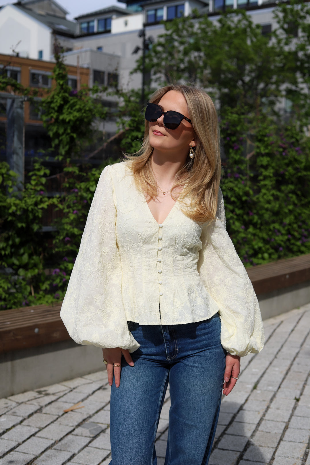 Palena Blouse Light Yellow