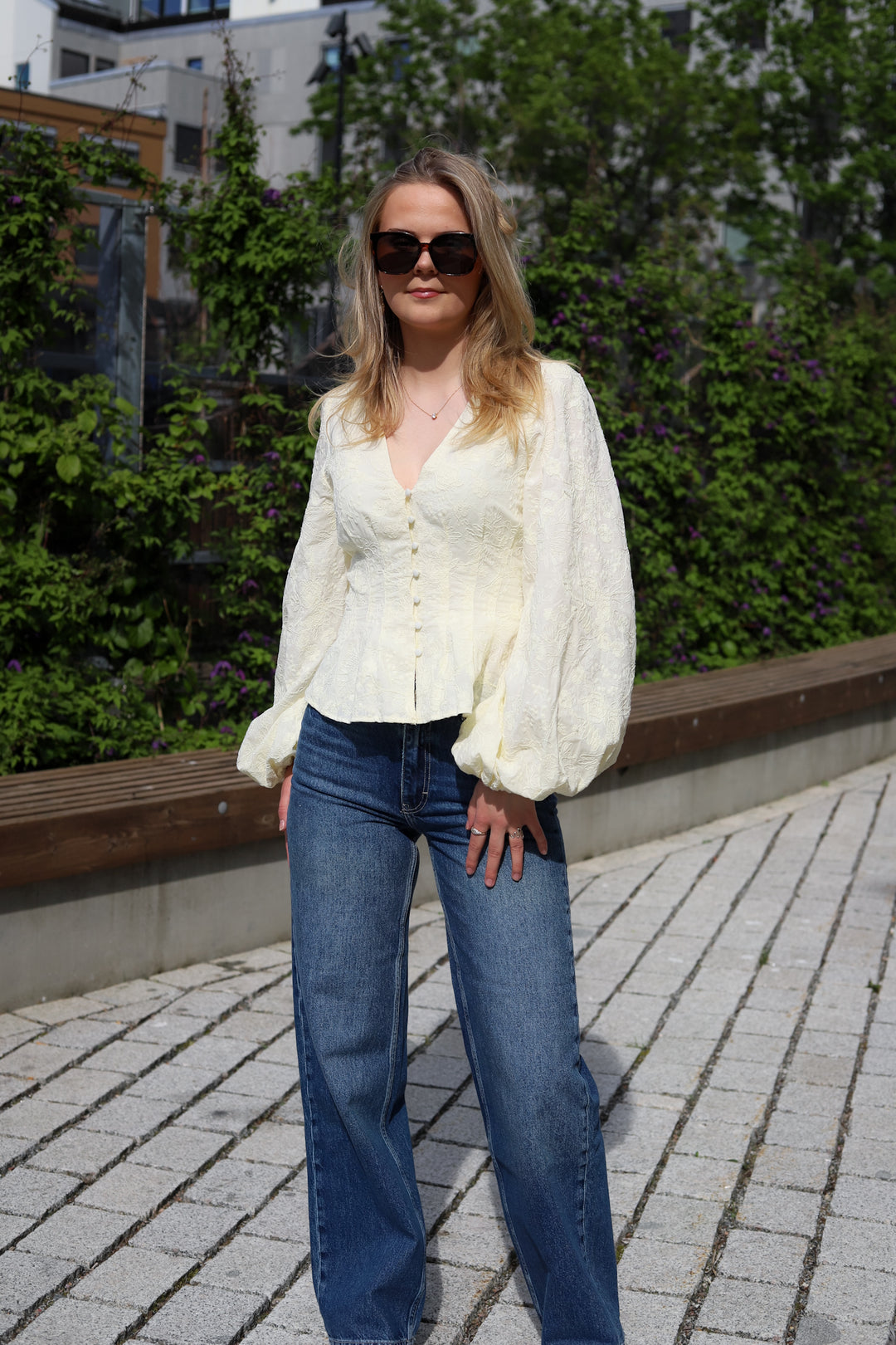 Palena Blouse Light Yellow