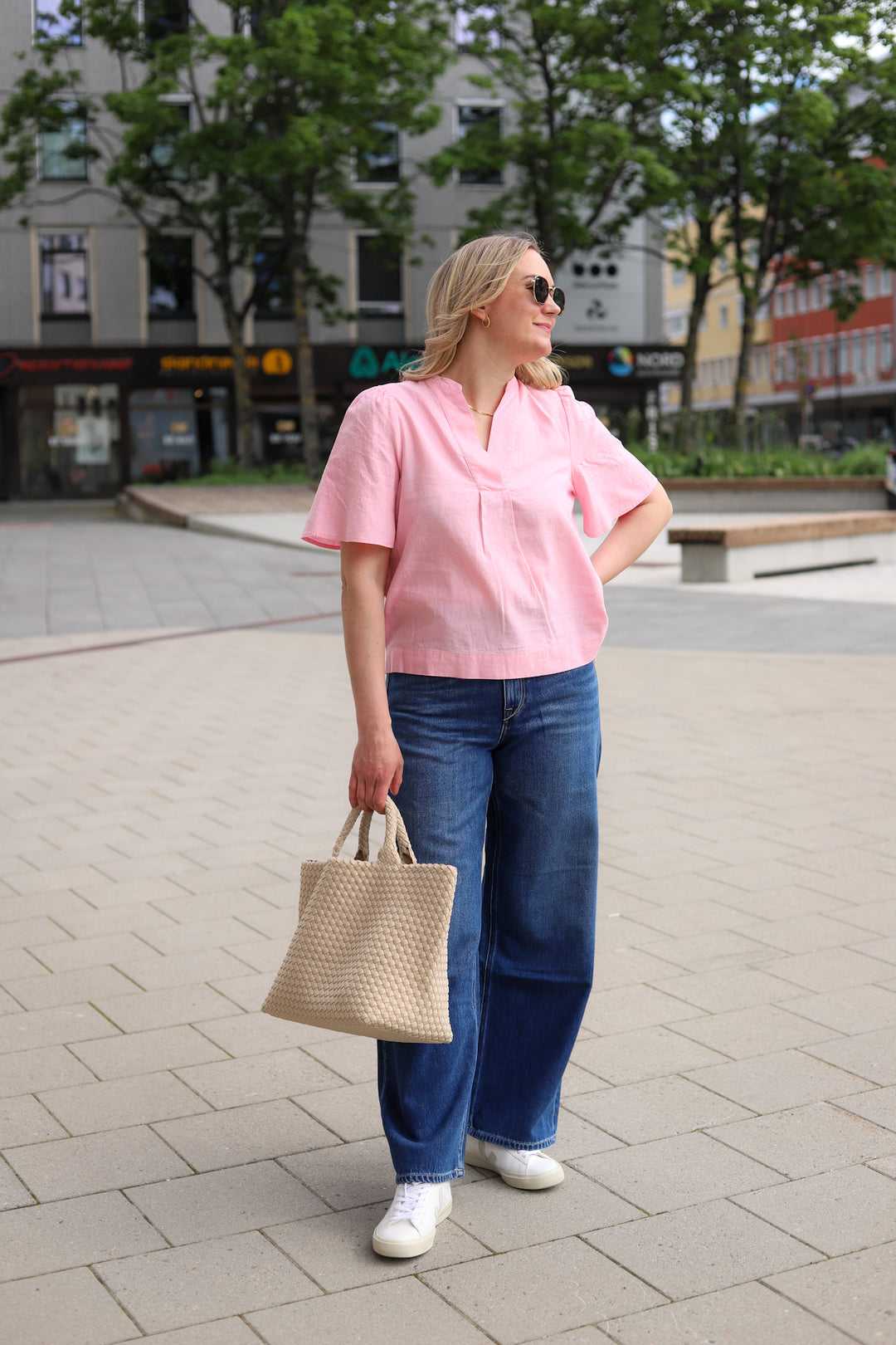 Naja 32 Blouse Rose