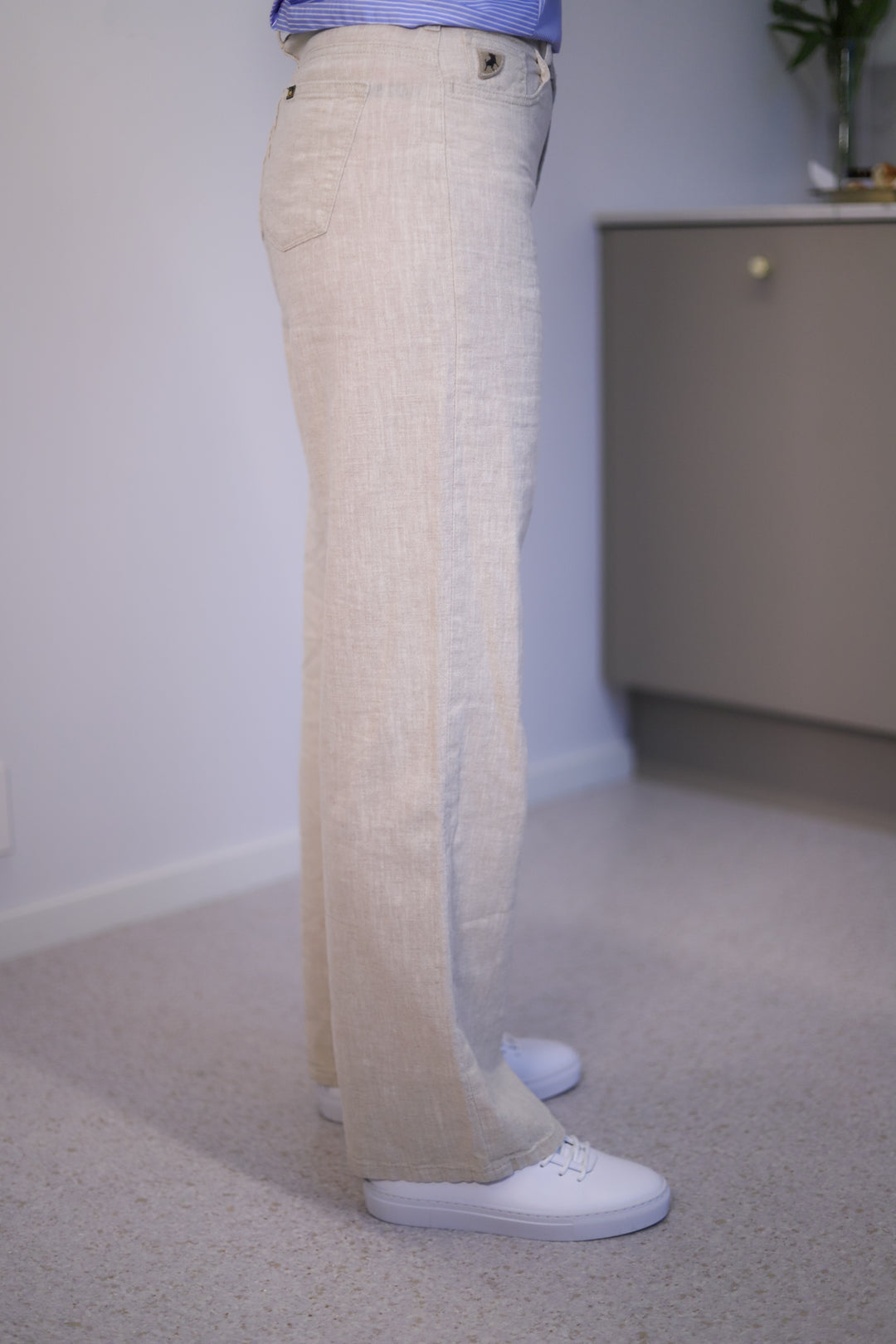 Culotte Lino Natural Rinse