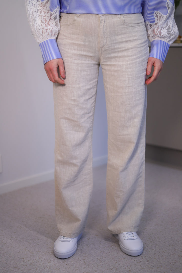 Culotte Lino Natural Rinse