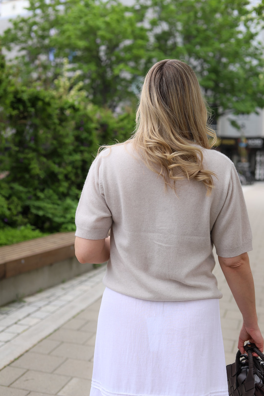 Eloise 19 Cardigan Sand