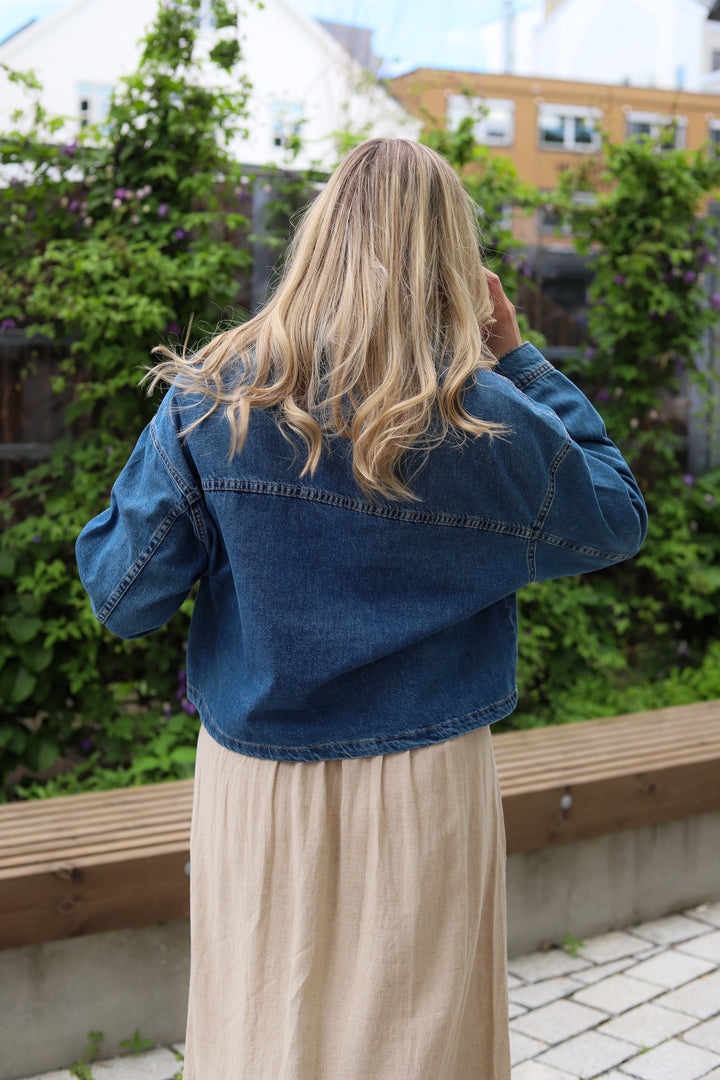 Turig Alena Shirt Mid Blue Wash