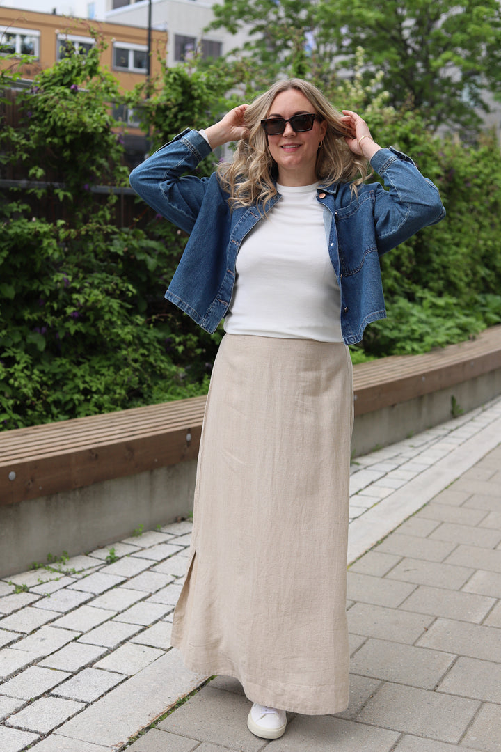 Turig Alena Shirt Mid Blue Wash