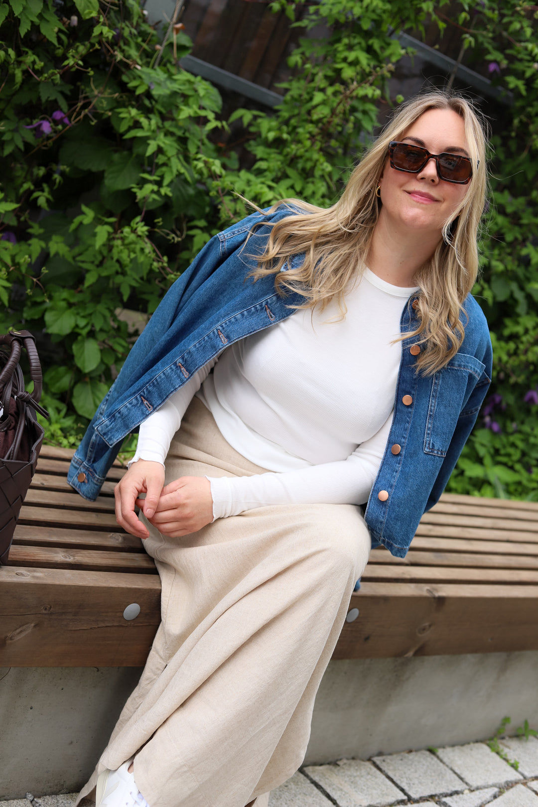 Turig Alena Shirt Mid Blue Wash
