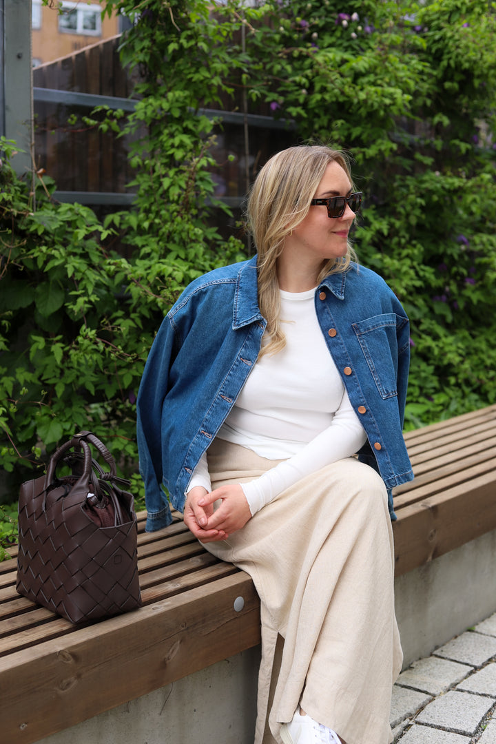 Turig Alena Shirt Mid Blue Wash