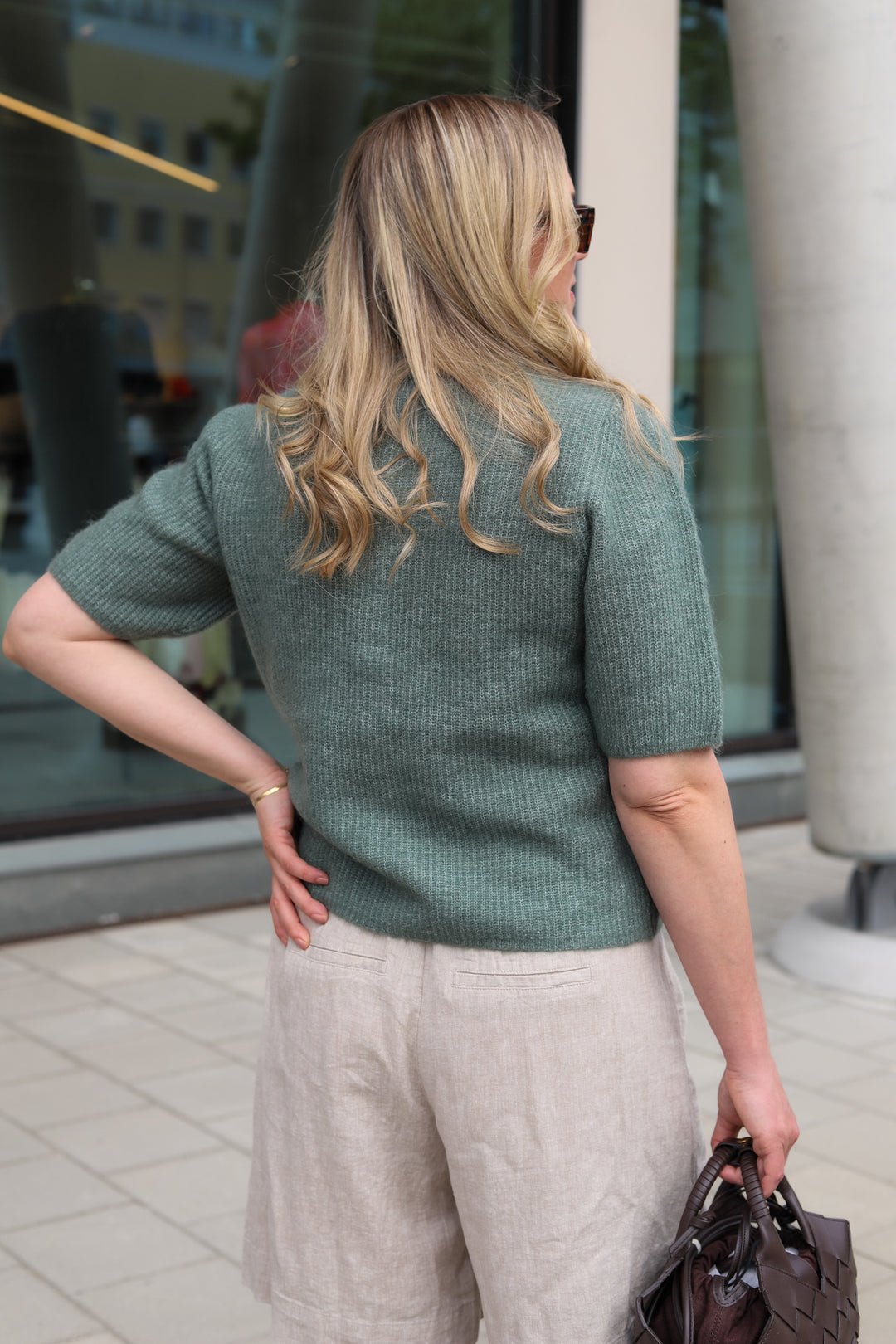 Jinie Hope 2/4 Cardigan Laurel W Mel