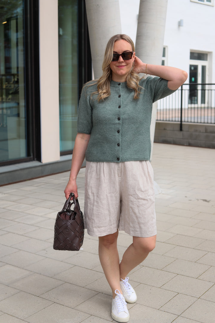 Jinie Hope 2/4 Cardigan Laurel W Mel