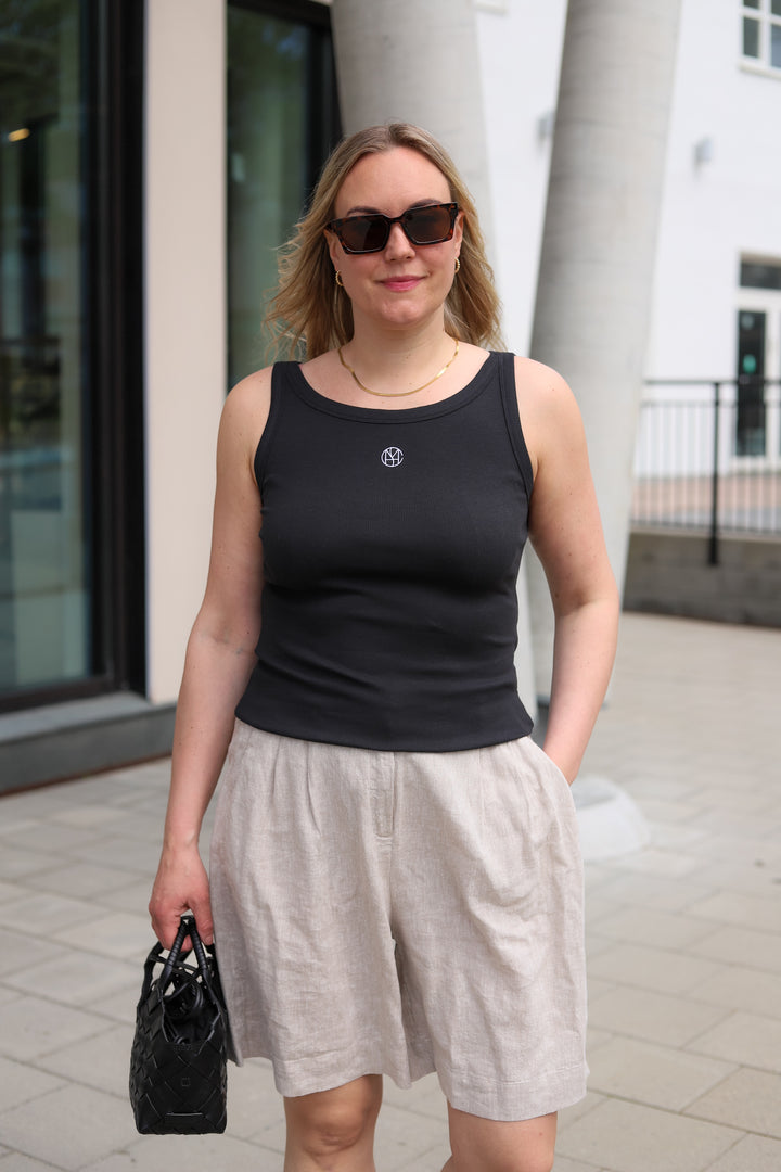 Gubbe Rasmia Icon SL Top Black/ White