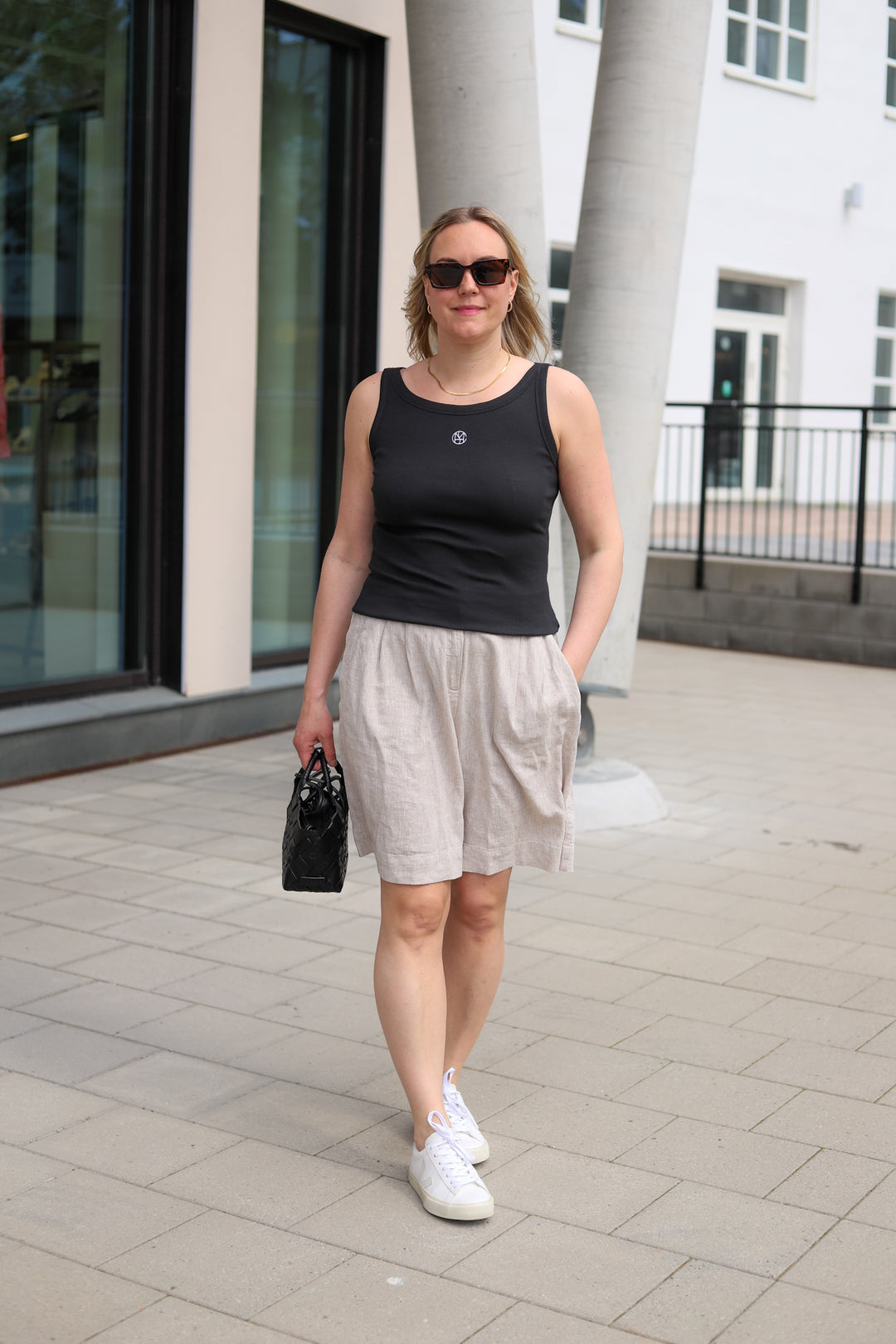 Gubbe Rasmia Icon SL Top Black/ White