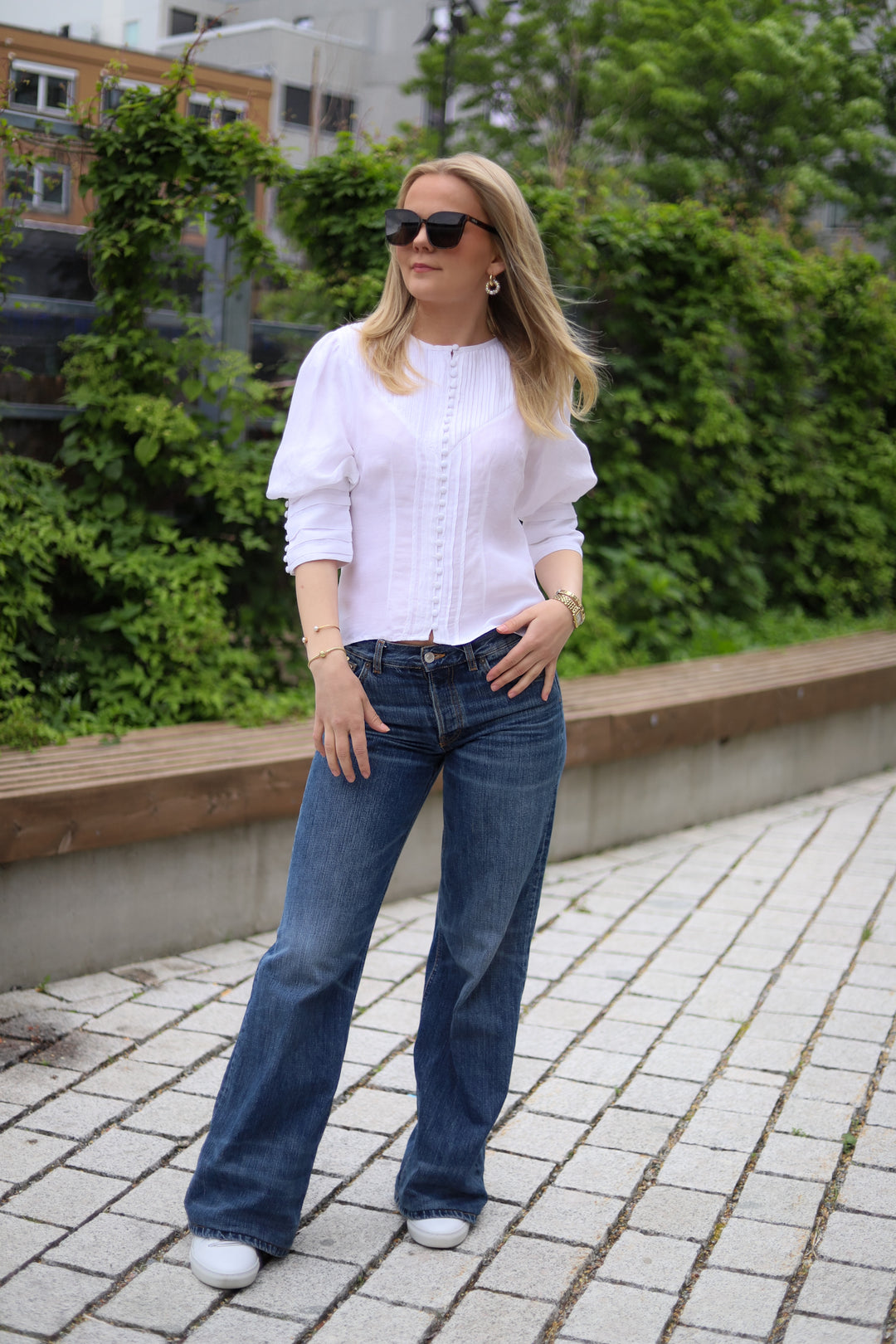 Katja Blouse White
