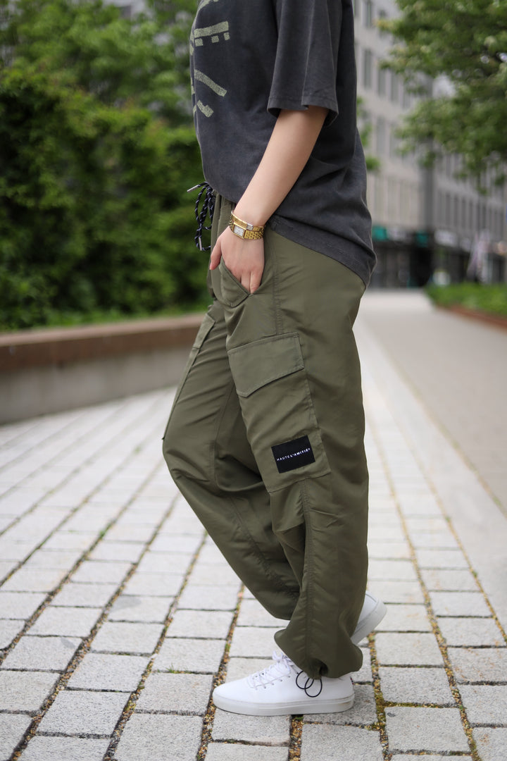 Thalia Pull On Trouser Army
