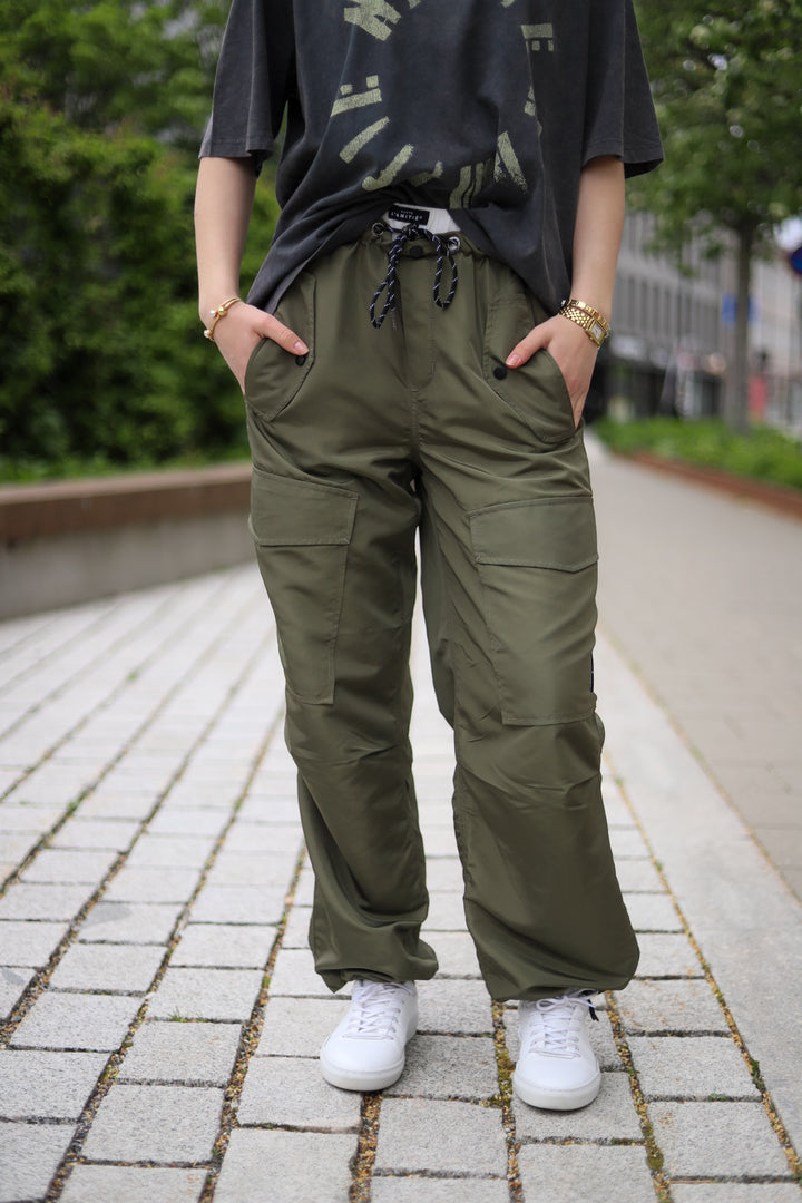 Thalia Pull On Trouser Army