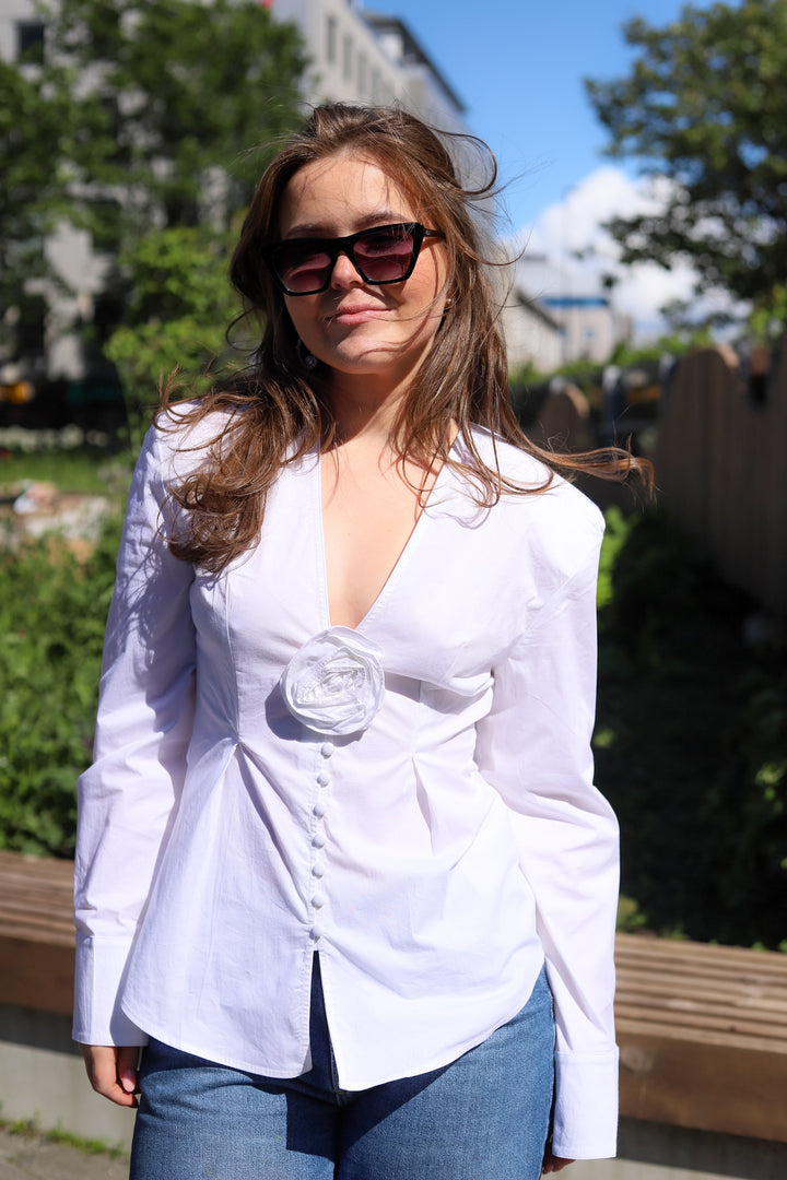 Fitted Shirt Bright White