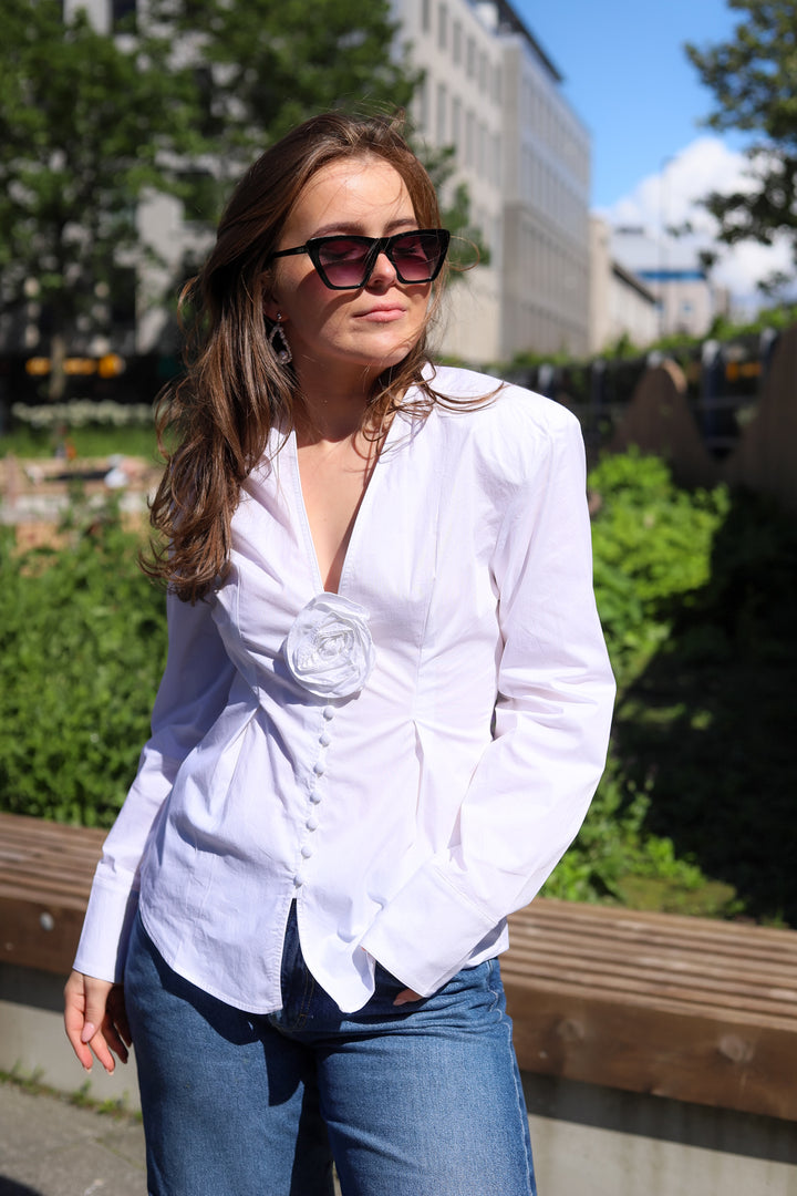 Fitted Shirt Bright White