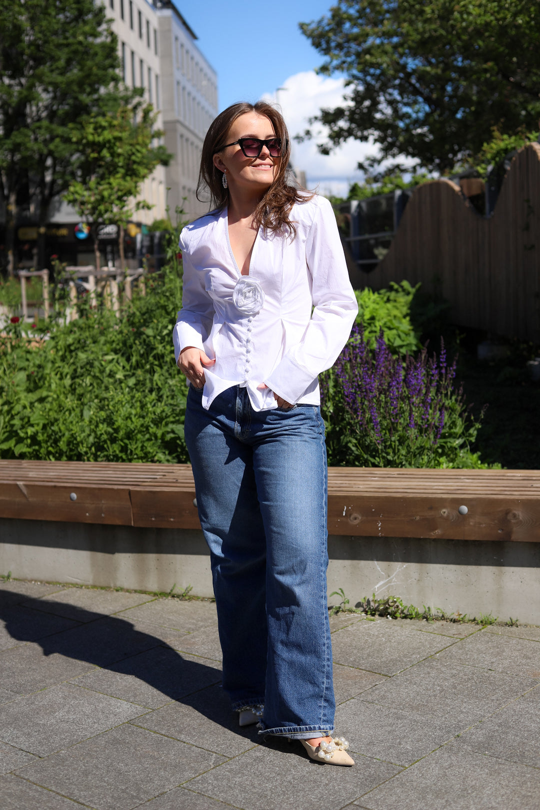 Fitted Shirt Bright White
