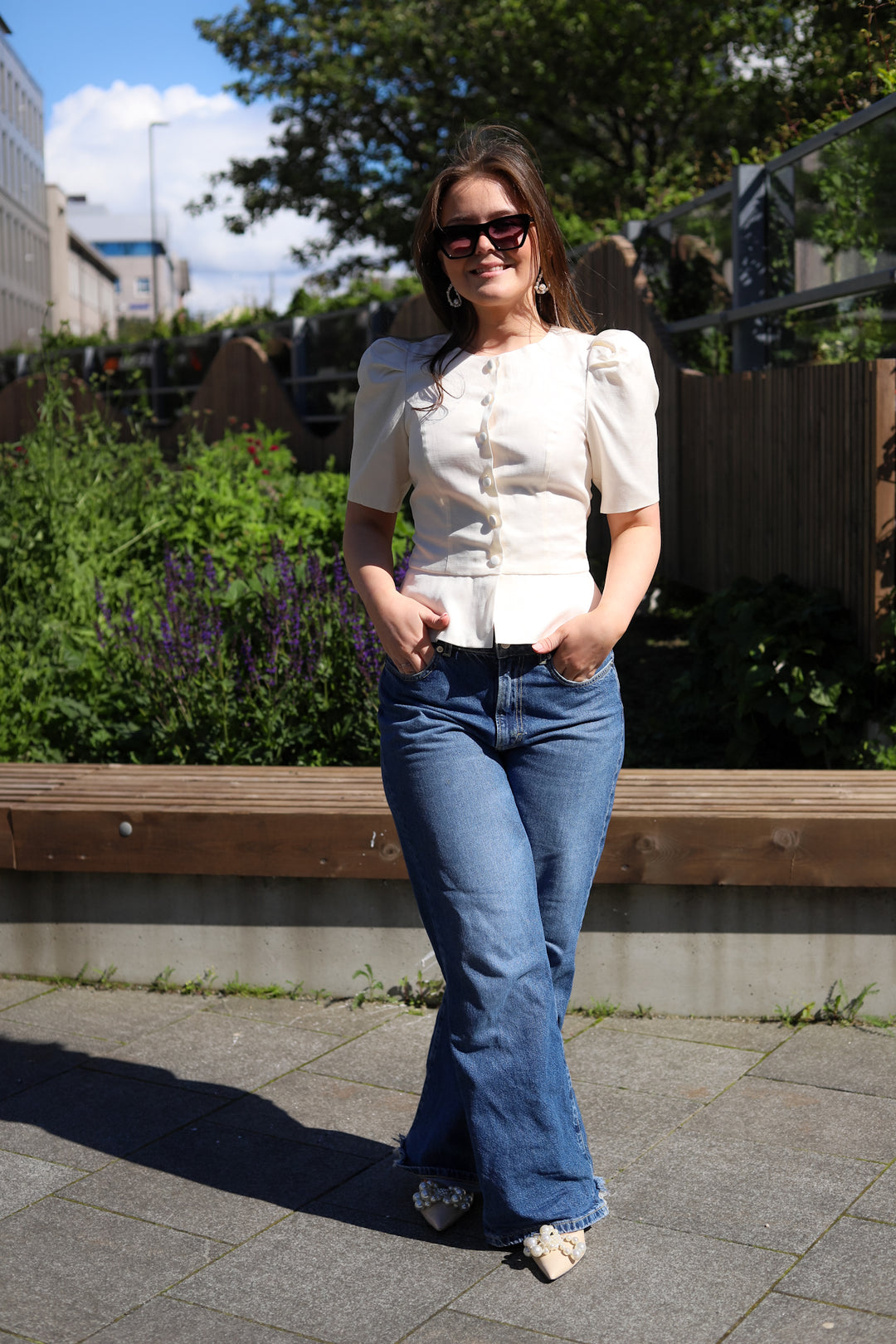Sabina Blouse Cream