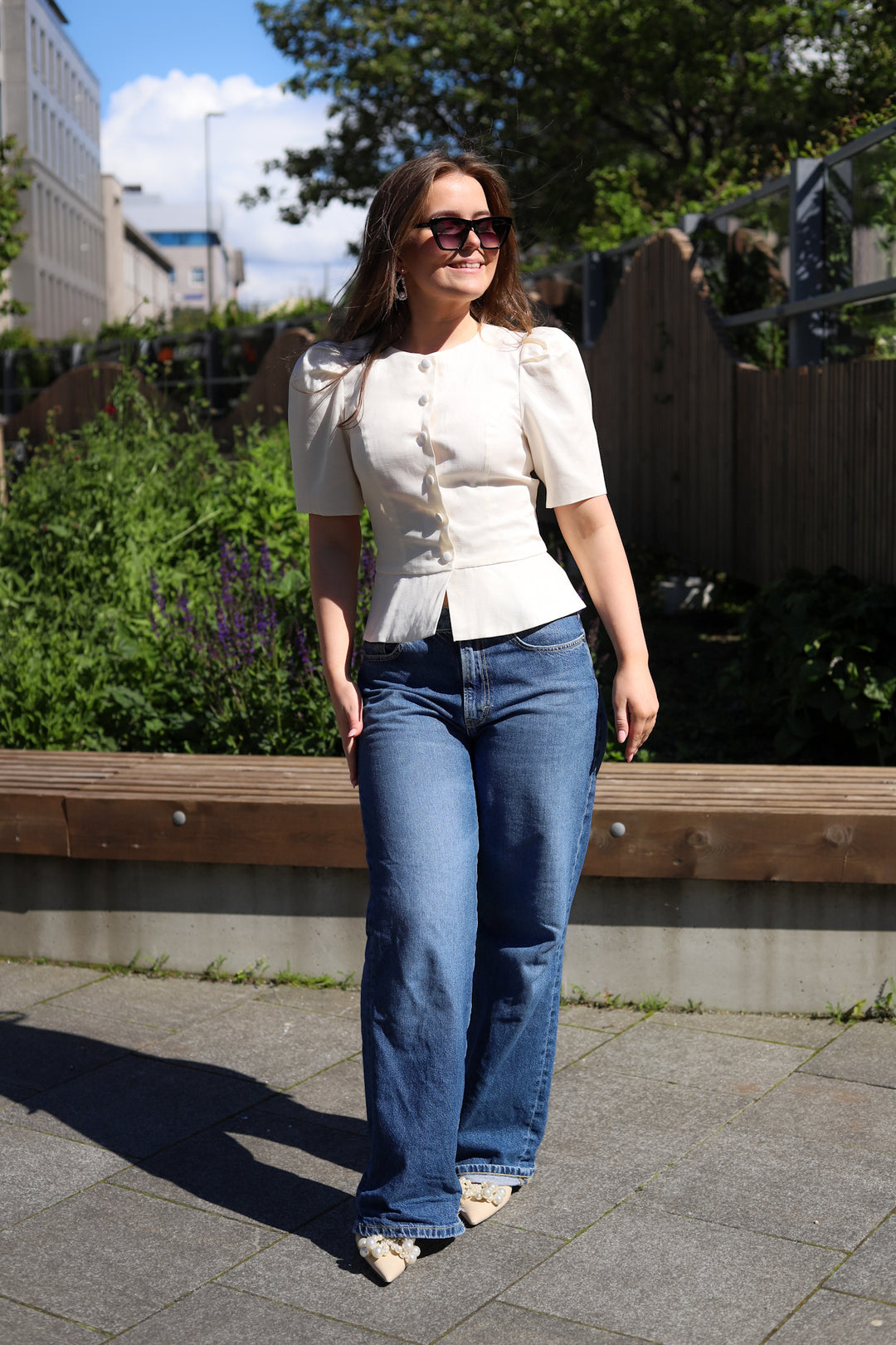Sabina Blouse Cream