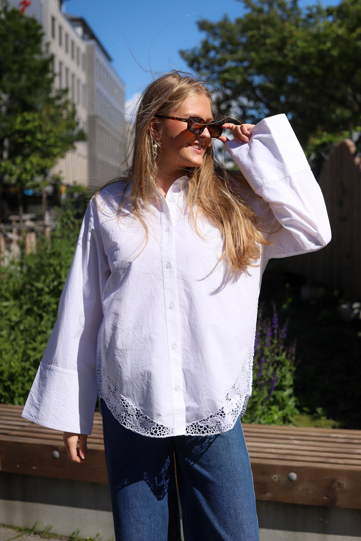 Oversized Shirt Bright White