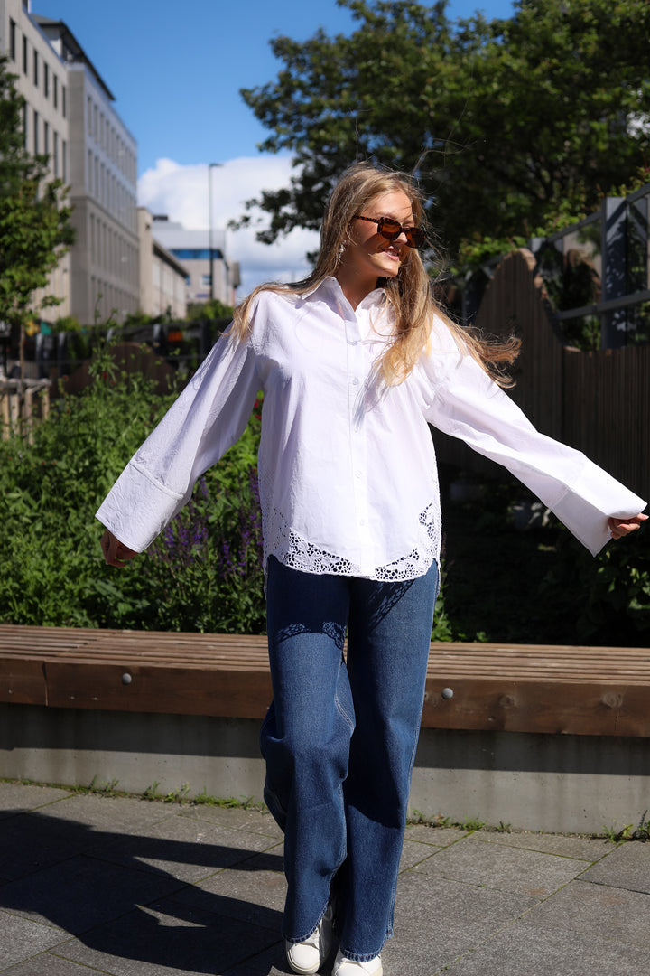 Oversized Shirt Bright White