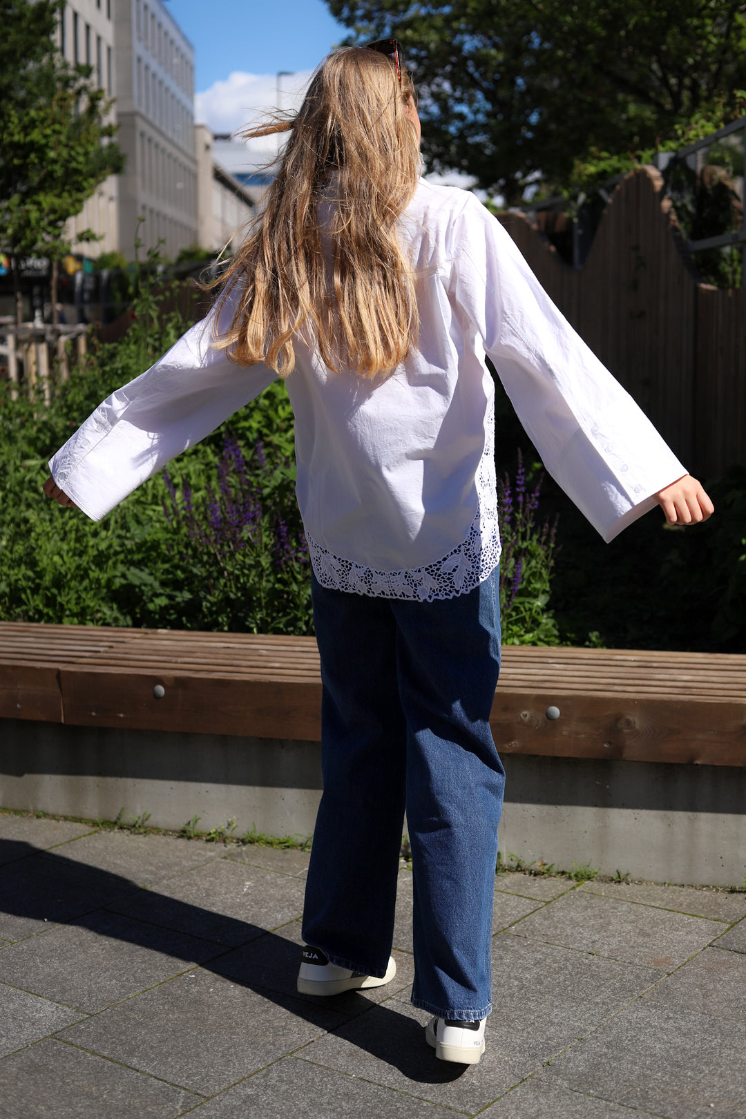 Oversized Shirt Bright White