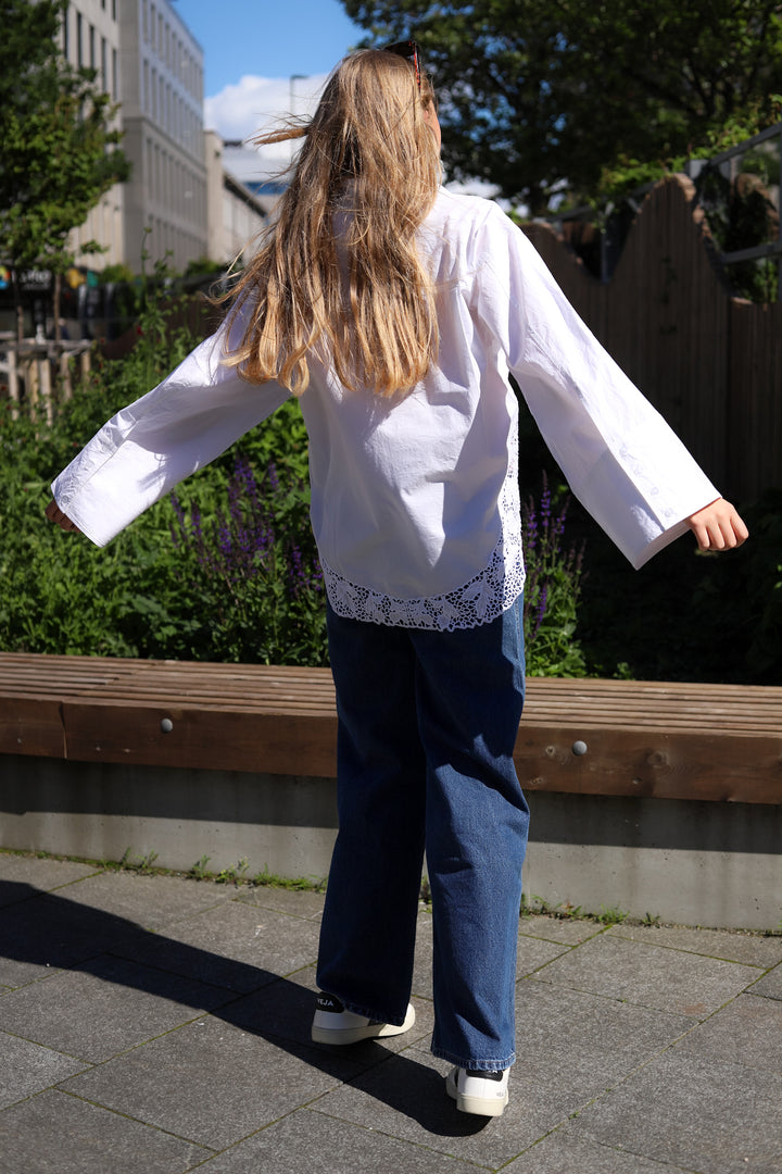 Oversized Shirt Bright White