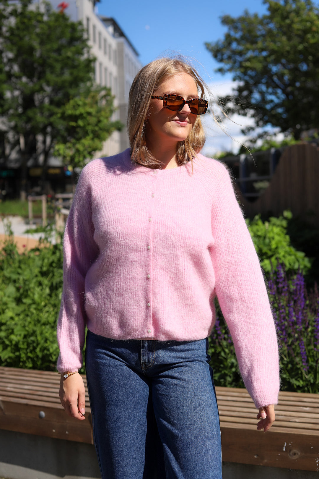 Amalie Cardigan Sweet Lilac