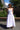 Ruched Midi Dress Bright White