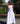 Ruched Midi Dress Bright White