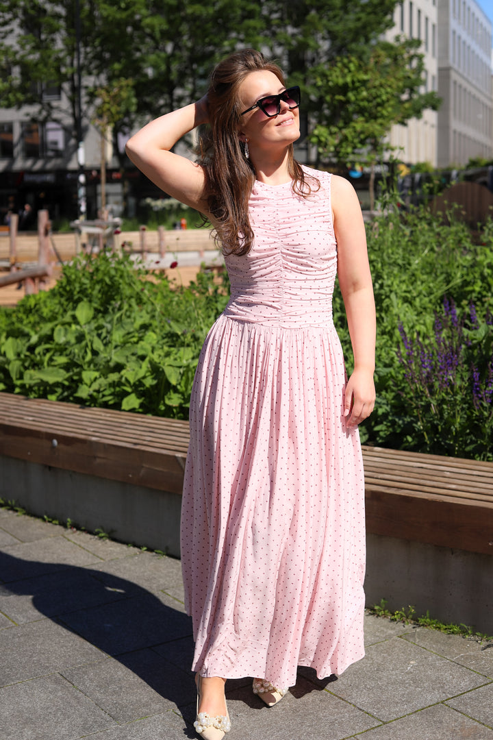 NS Ruched Dress Barely Pink Comb.