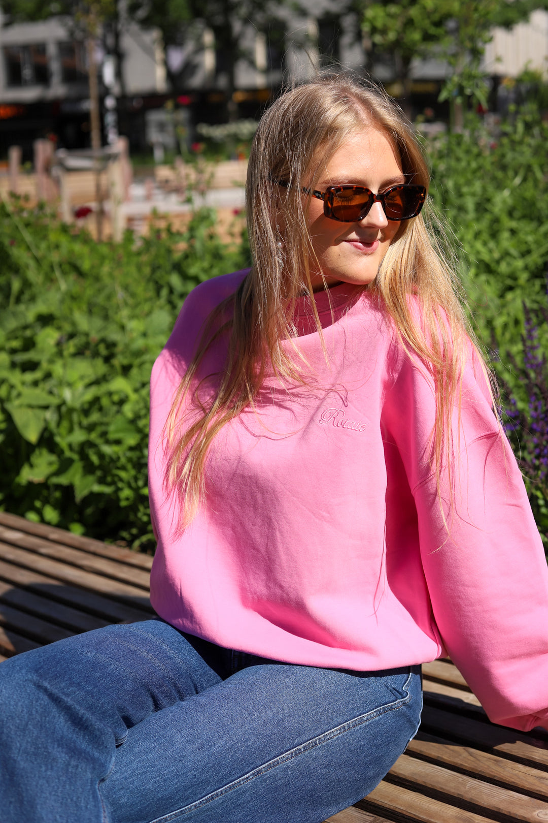 Classic Sweatshirt Aurora Pink