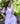 Ida Maja 2/4 Shirt Dress STP B White/S Lilac