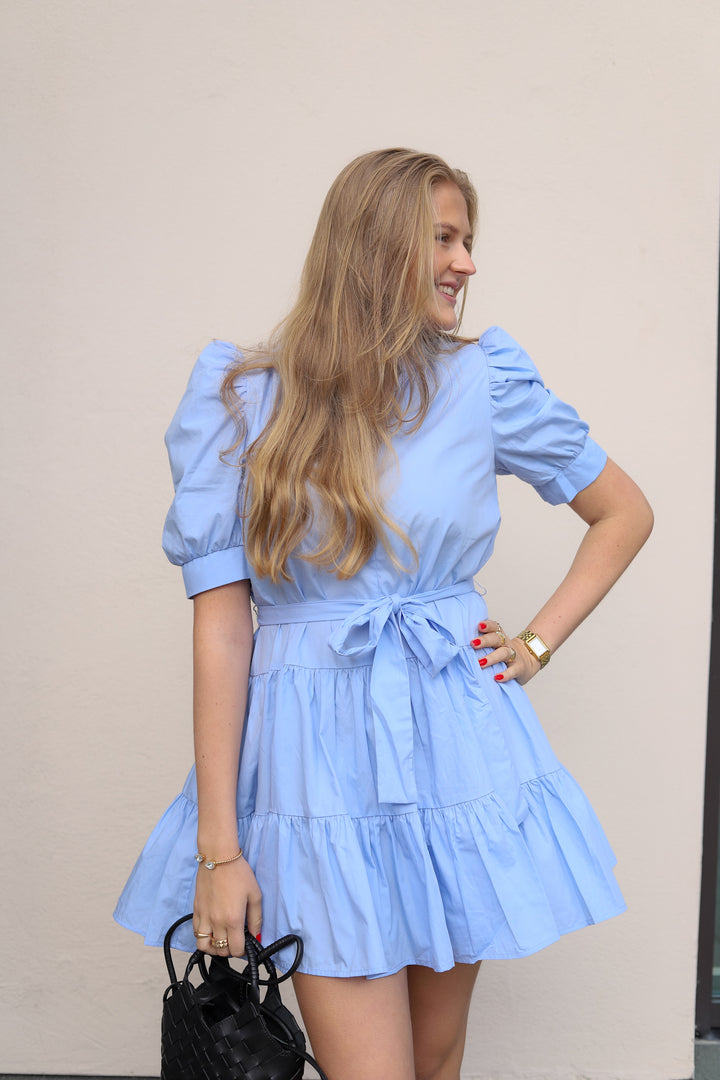 Tabbie Polin Dress Light Blue