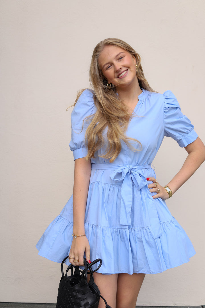Tabbie Polin Dress Light Blue