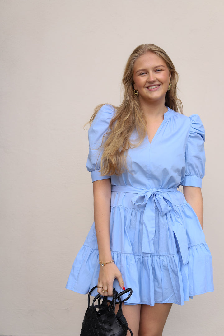 Tabbie Polin Dress Light Blue