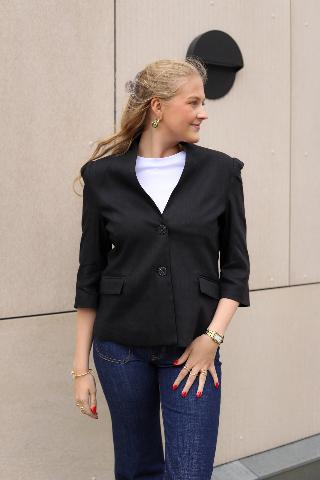 Clino Norris blazer Black