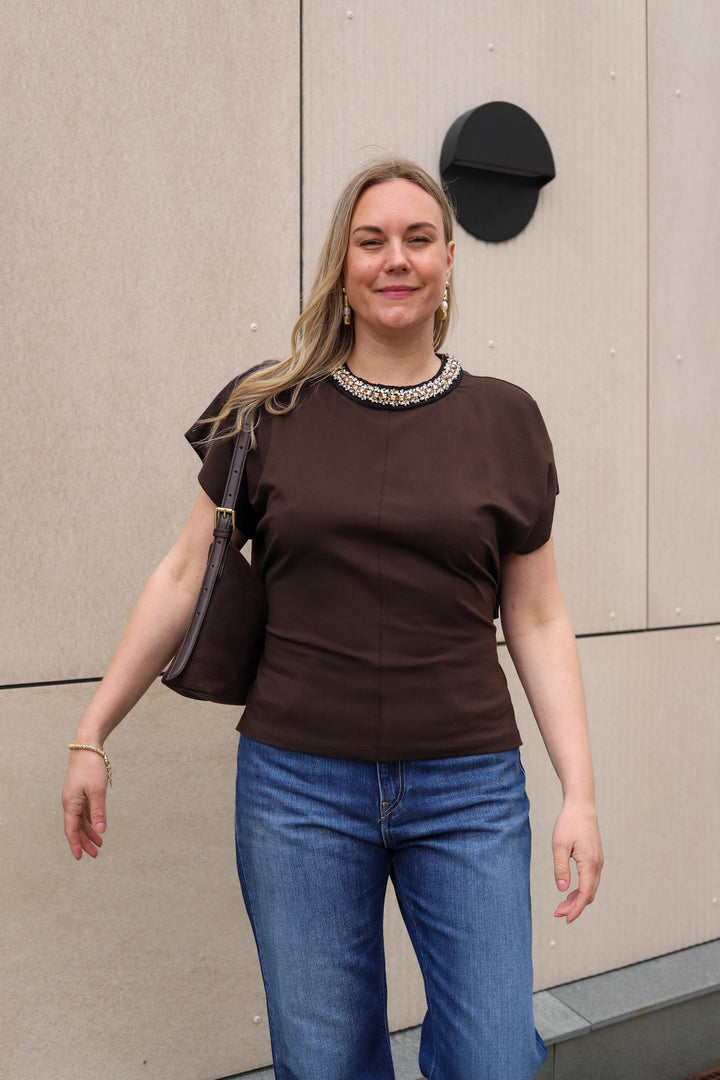 Alnus Verena Blouse Chestnut