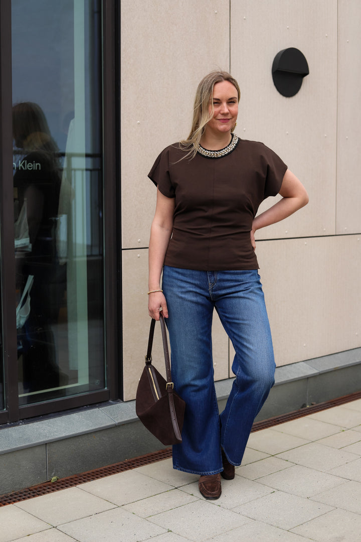 Alnus Verena Blouse Chestnut