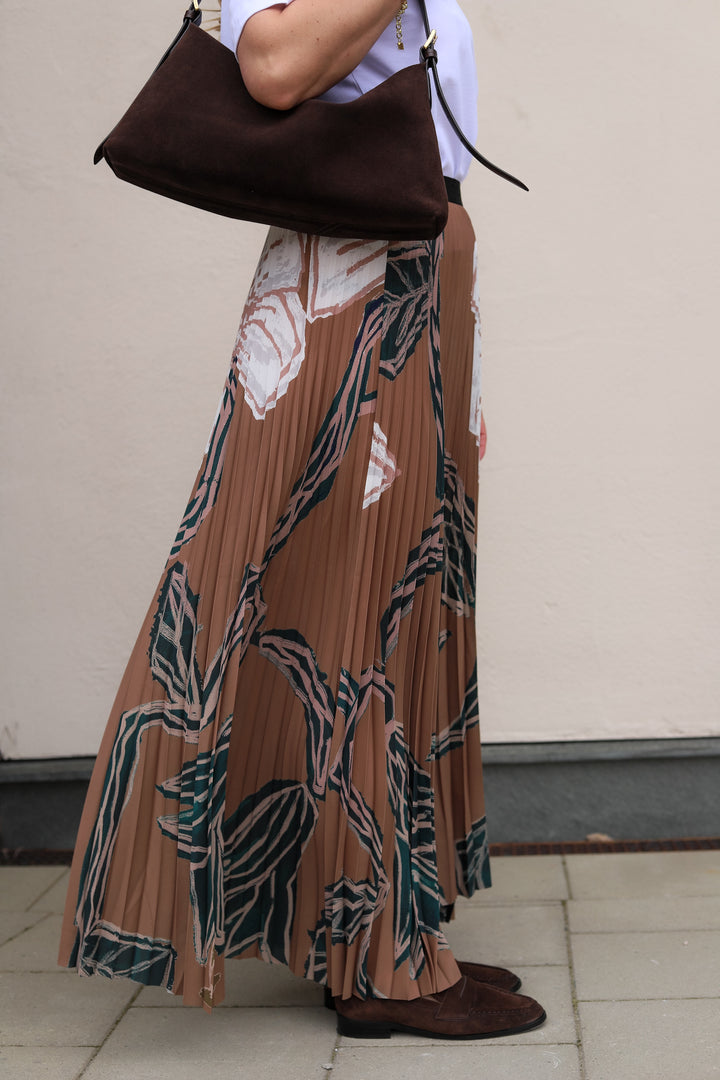 Taulla Skirt Print Caramel