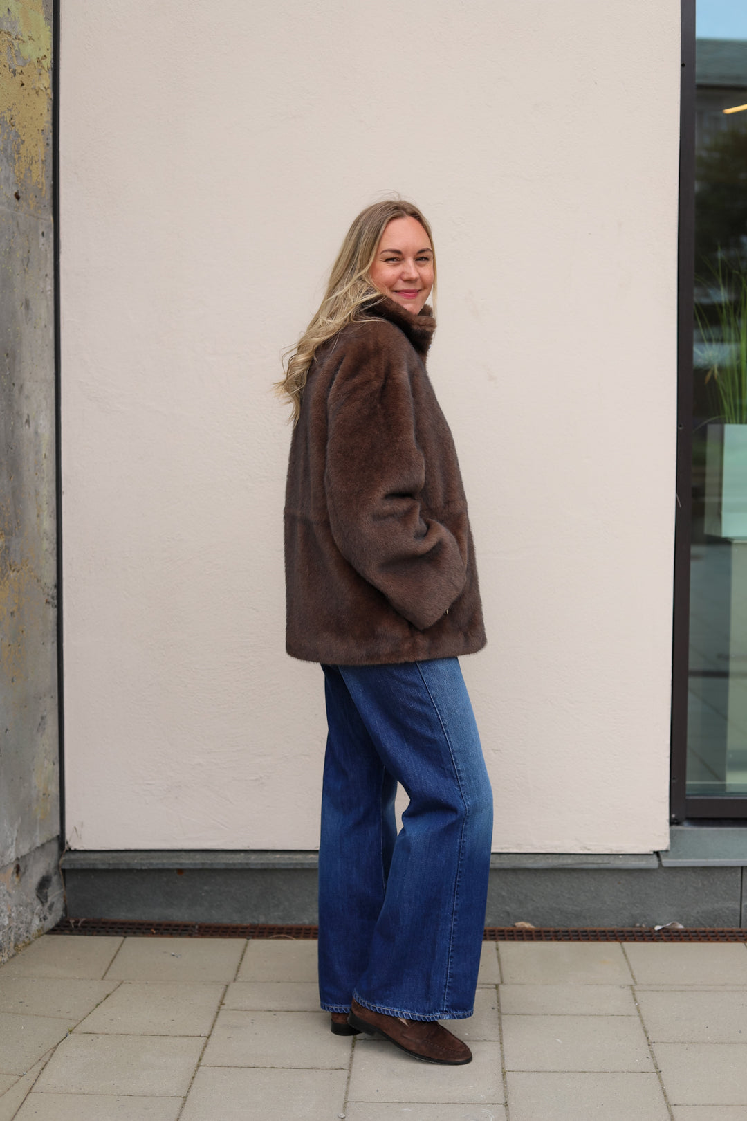 Frankie Faux Mink Choco