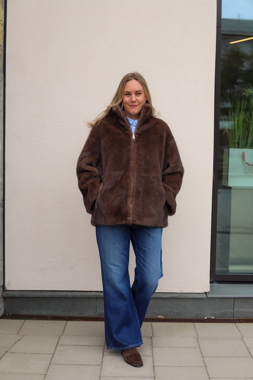 Frankie Faux Mink Choco
