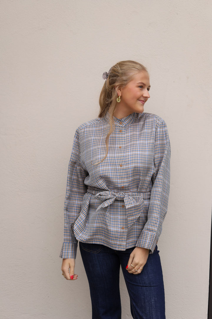 Veiling Top Mix Blue