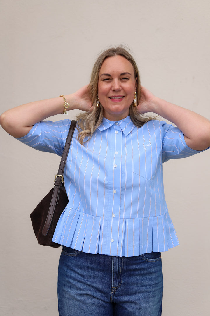 Nuria Top Stripe Blue