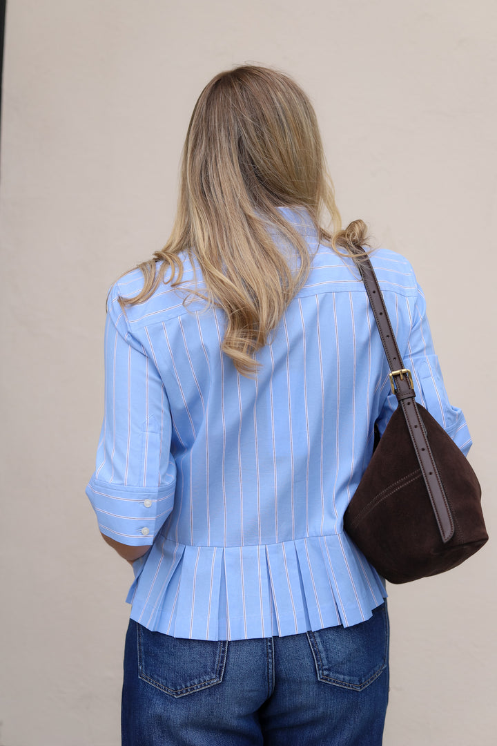 Nuria Top Stripe Blue